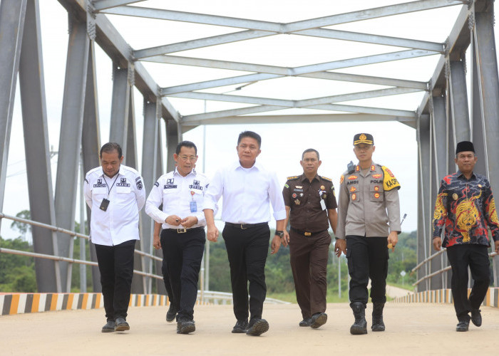 Gubernur Sumsel Resmikan 4 Jembatan di Ruas Jalan Penghubung Kabupaten PALI dan Musi Rawas