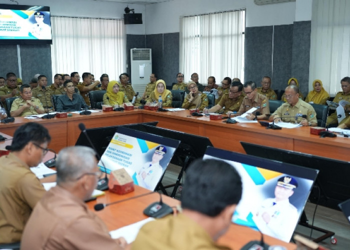 Pj Bupati Muara Enim Apresiasi Capaian Kinerja Perangkat Daerah