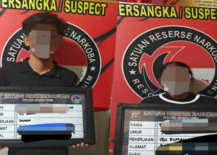 Satresnarkoba Polres Muara Enim Gagalkan Peredaran Ekstasi, 2 Pelaku Diamankan