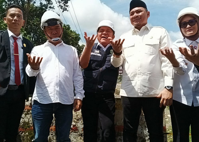 Estimasi Biaya Pembangunan Jembatan Air Lawai B Sebesar Rp18-20 Miliar, Truk Batu Bara Dilarang Melintas