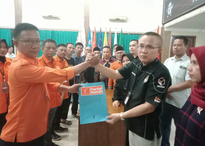 Partai Buruh Muara Enim Daftarkan 7 Bacaleg, Segini Target Kursi DPRD yang Ingin Diraih