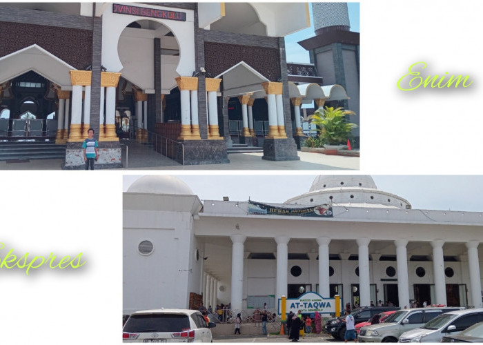 2 Masjid Paling Mempesona di Bengkulu Bisa Dijadikan Contoh Arsitektur dan Pengelolaan