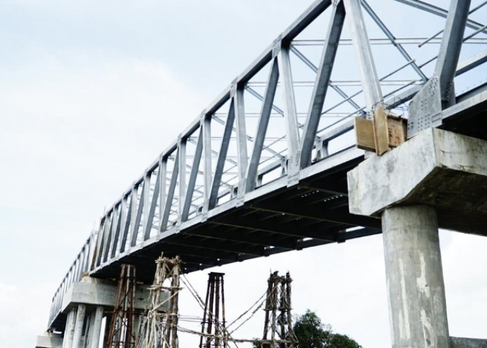 40 Tahun Dinantikan Masyarakat, Jembatan Air Sugihan Sumsel Direalisasikan HDMY, Ini Penampakannya