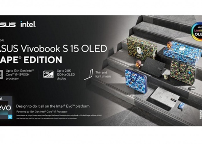 Vivobook S 15 OLED BAPE Edition: Bukan Laptop Kolaborasi Biasa