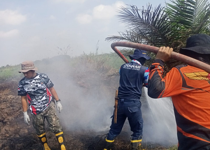 BPBD Ingatkan Ancaman Karhutla, Gelumbang Masuk Zona Merah, Kasus ISPA Meningkat