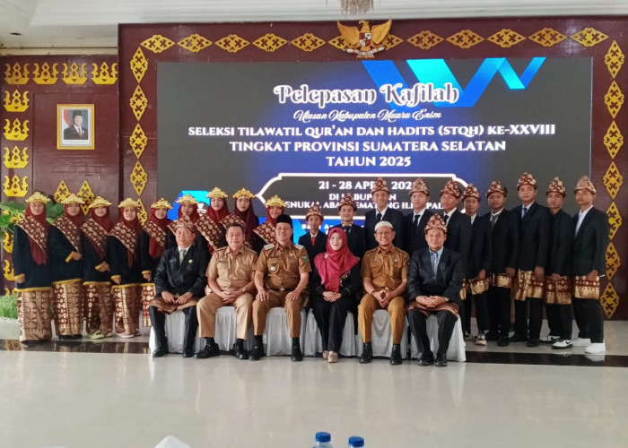 Bupati Edison Lepas Kafilah STQH ke-28 Tingkat Provinsi Sumsel