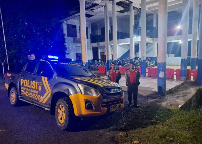Sat Samapta Polres Muara Enim Intensifkan Patroli Malam Guna Menekan Kriminalitas