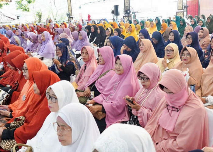 TP PKK Sumsel Gelar Pengajian Rutin Bulanan