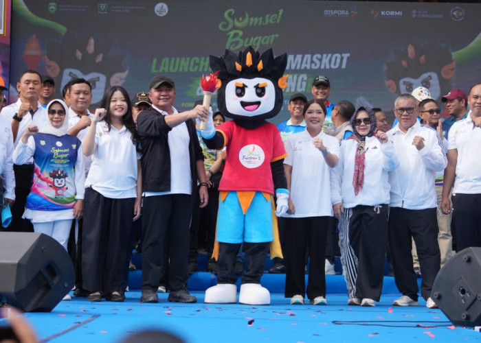 Maskot Si Bara, Logo dan Lagu Tema Diluncurkan, Muara Enim Siap Tuan Rumah Forprov II Sumsel 2026