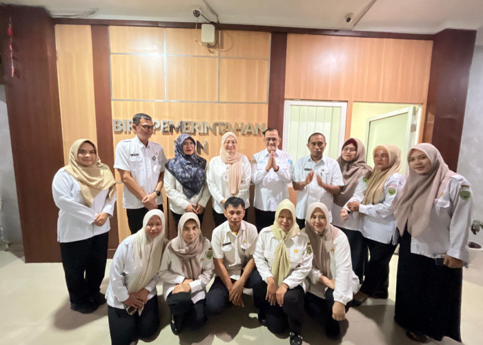 Sekda Sumsel Silaturahmi ke Kantor OPD Usai Libur Lebaran, Pastikan Pelayanan Publik Tetap Prima