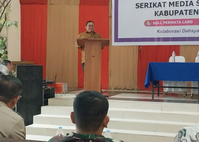 Buka UKW 53 Labuhanbatu Bersama UPDM, Ini Pesan Ketua Umum SMSI