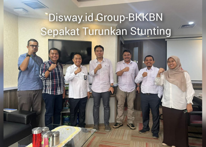 Disway.id Group-BKKBN Sepakat Kerjasama Turunkan Stunting