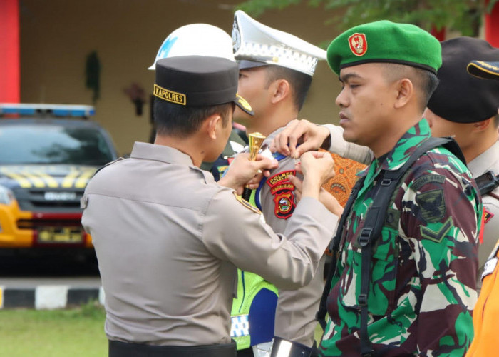 Pengamanan Natal dan Tahun Baru 2023, Polres Muara Enim Polda Sumatera Selatan Turunkan 456 Personel