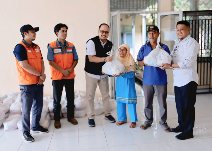 Jelang Ramadan, Medco E&P Lematang Serahkan Sembako untuk Kelompok Rentan di Gunung Megang Muara Enim