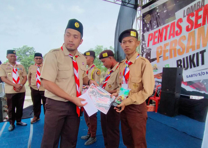 Wow, SMK Negeri 1 Tanjung Agung Raih 2 Juara di Persami Bukit Asam