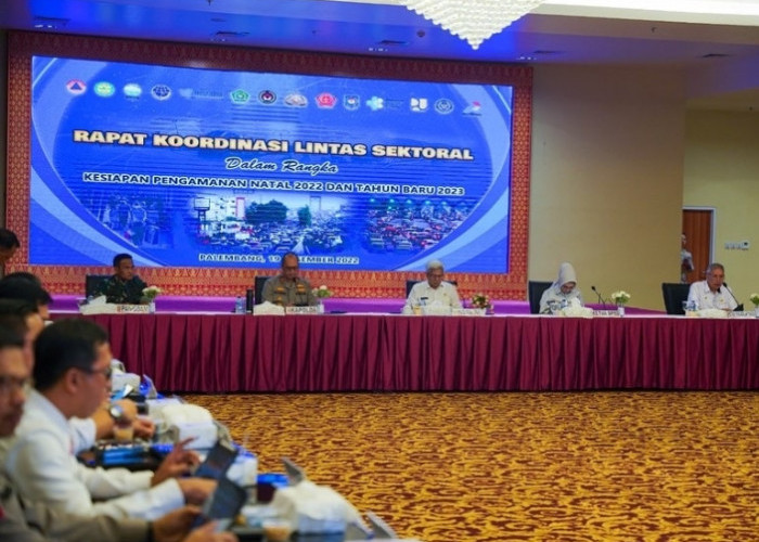 Pemprov dan Polda Sumatera Selatan Gelar Rakor Pengamanan Natal dan Tahun Baru 2023