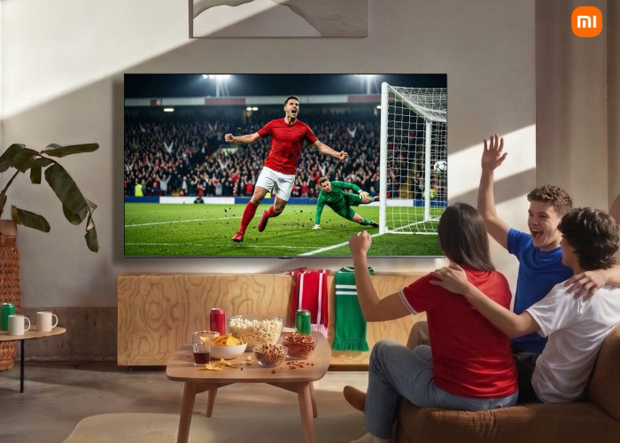 Dengan Xiaomi TV S Mini LED 2026, Nobar Bola Bersama Keluarga Jadi Makin Seru