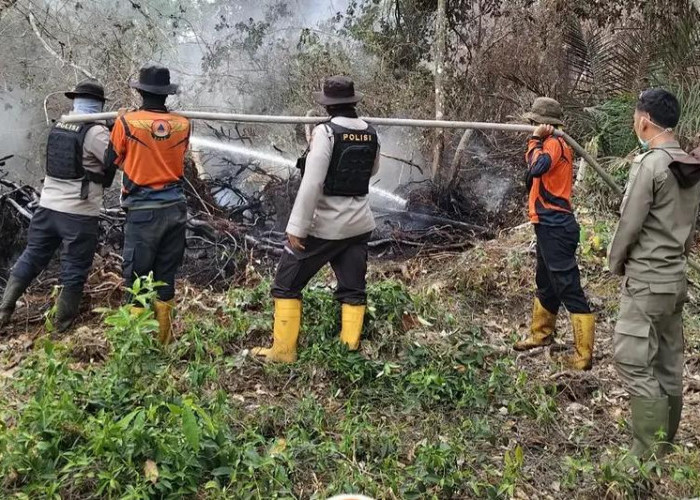 Karhutla 10 Hektare di Wilayah Muara Enim, Api Mengarah ke Permukiman Warga