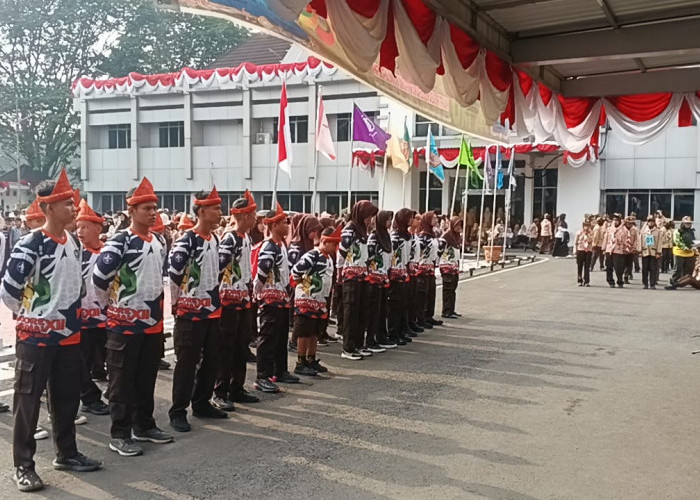 Peserta Jamnas ke-XII 2026 Adu Ketangkasan