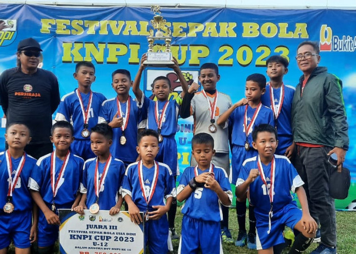 SSB Tunas Muda Muara Enim Juara 3  Sepakbola U-12 KNPI Muara Enim Cup 