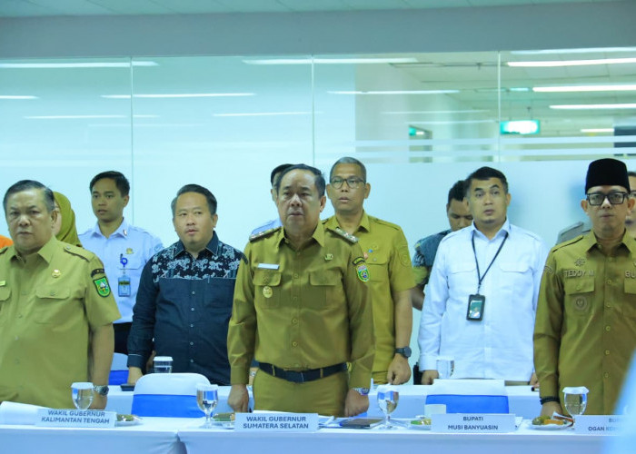 Wagub Cik Ujang Dorong Penguatan Sinergi dan Status Siaga Dini di Sumsel