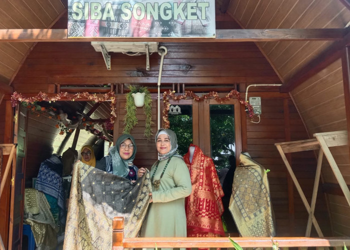 Ramah Lingkungan, Kerajinan Songket Binaan PT Bukit Asam Gunakan Pewarna Alami