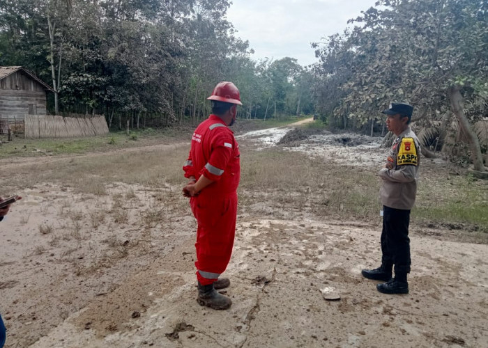 Pipa Gas Milik Pertamina di Desa Gunung Raja Muara Enim Bocor, Diduga Ini Penyebabnya