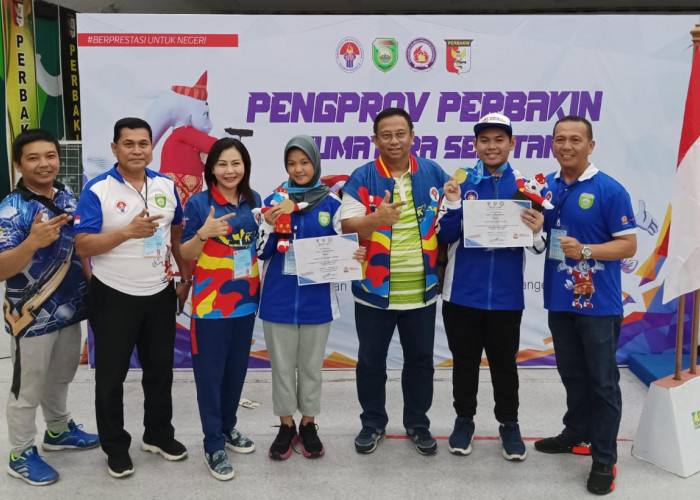 Atlet Menembak Asal Muara Enim Sumbang Medali Perunggu POPNAS 2023
