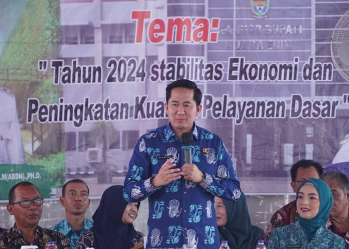 Plt Bupati Muara Enim Ahmad Usmarwi Kaffah, Ingatkan Pentingnya Membangun SDM 