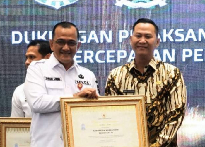 Kabupaten Muara Enim Raih Penghargaan Terbaik Kinerja Penanganan Stunting Tahun 2024