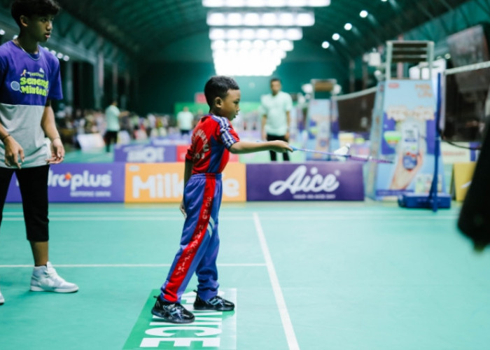 Aice Kembali Dukung Pembibitan Generasi Emas Bulu Tangkis di Festival SenengMinton 2024