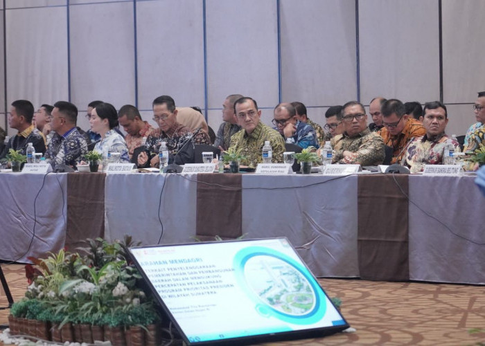 Sekda Sumsel Hadiri Rakor Pemerintahan se-Sumatera Bahas Kamtibmas