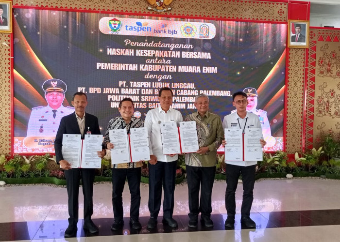 Perkuat Sinergi Lintas Sektor, Pemkab Muara Enim Gandeng 4 Lembaga