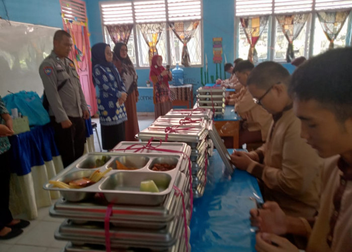 Tim Polda Sumsel Monitoring MBG dan SPPG Polres Muara Enim