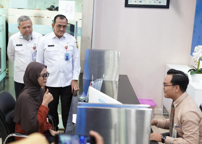 Sekda Sumsel Tinjau Layanan Bank Sumsel Babel untuk Disabilitas