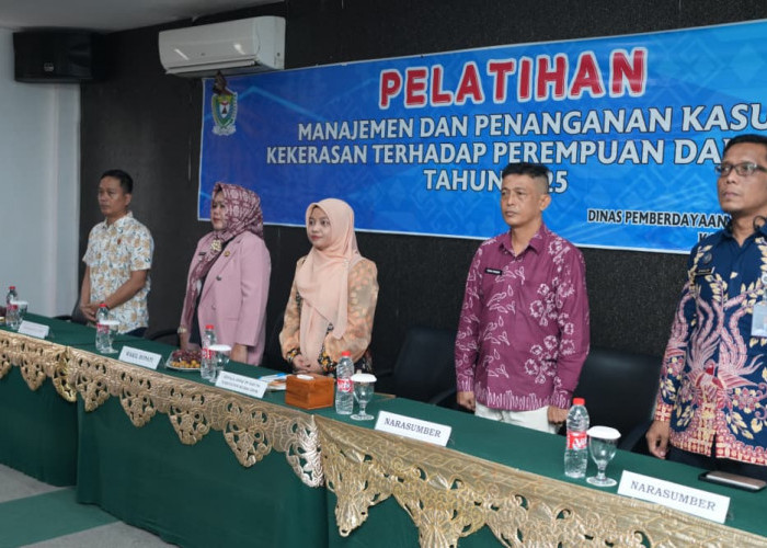 Dinas PPPA Muara Enim Latih Manajemen dan Penanganan Kasus Kekerasan