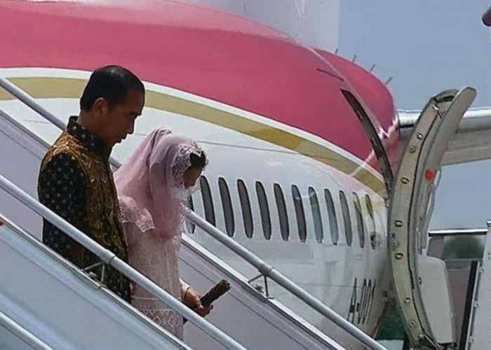 Iriana Jokowi Terpeleset di Tangga Pesawat, Ini Penjelasan Istana Terkait Kondisi Ibu Negara