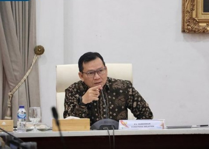 Pimpin Rapat Susenas, Ini Kata Pj Gubernur Sumsel