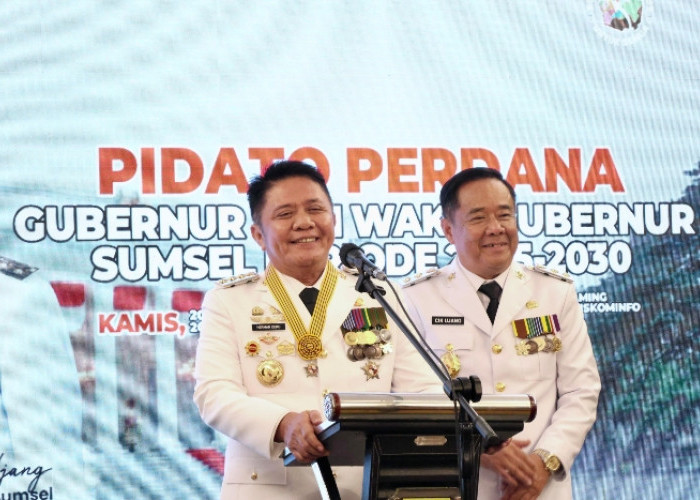 Sampaikan Pidato Perdana, Herman Deru:  Saya Tidak Berubah dan Akan Tetap Bawa Sumsel Lebih Baik Lagi