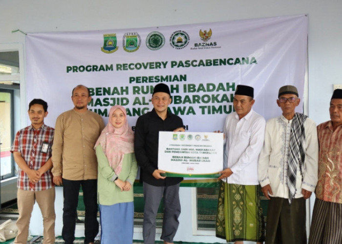 Dari Tangerang untuk Lumajang: Masjid Al-Mubarokah Bangkit Usai Diterjang Lahar Semeru