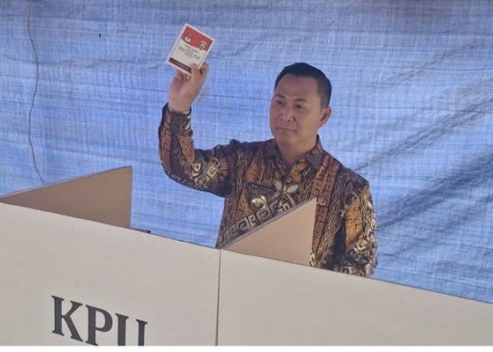 Pantau Pelaksanaan Pilkada Serentak 2024 di Kabupaten Muara Enim, Pj Bupati Harap Hasilkan Pemimpin Amanah