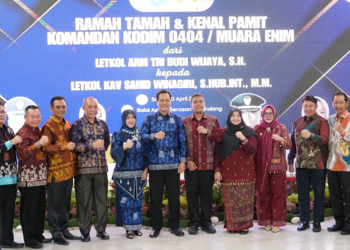 Bupati Edison Apresiasi Kinerja Letkol Arm Tri Budi Wijaya, Sambut Kedatangan Dandim Letkol Kav Sahid Winagiri