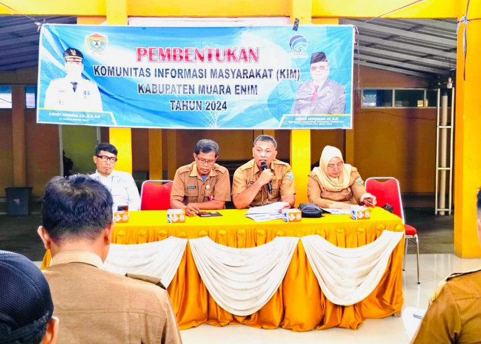 Jaring Potensi Desa, Diskominfo-SP Muara Enim Bentuk Komunitas Informasi Masyarakat di Kecamatan Rambang Niru