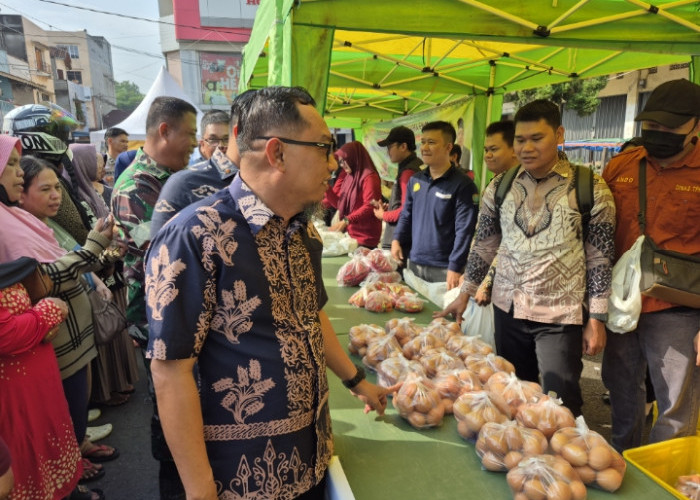 Pemkab Muara Enim Gelar GPM dan OPM, Beras Premium Diserbu