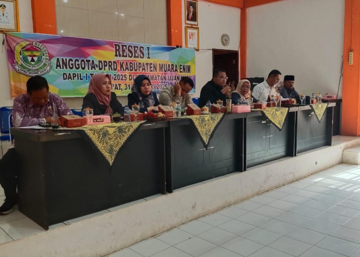 Reses ke-I Anggota DPRD Muara Enim Terlaksana Sesuai Jadwal, Serap Berbagai Aspirasi Desa-desa di Ujanmas