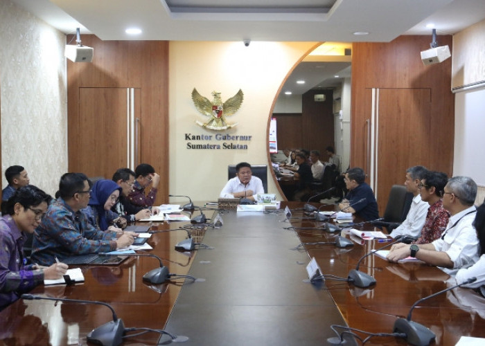 Rapat dengan HK dan BBPJN, Gubernur Sumsel Dorong Percepatan Penyelesaian Pembangunan Tol Palembang-Betung