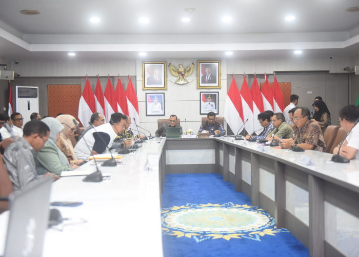 Sekda Sumsel Koordinasikan Percepatan Pembangunan 4 Flyover di Muara Enim