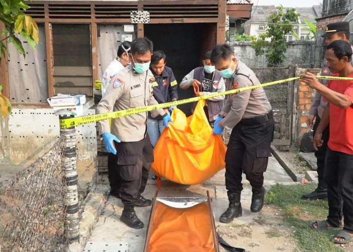 Pria Hidup Sebatang Kara di Muara Enim Ditemukan Tewas dengan Mulut Mengeluarkan Buih