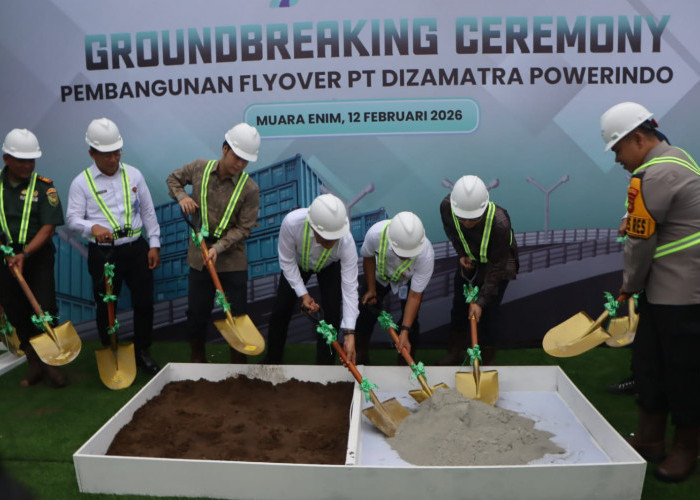 Bupati Edison Apresiasi Perusahaan Bangun Flyover