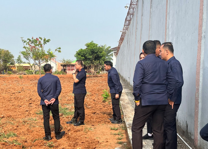 Lapas Muara Enim Optimalkan Lahan Produktif untuk Tanam Jagung